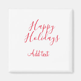 Íman Feliz feriado natalino simples mi