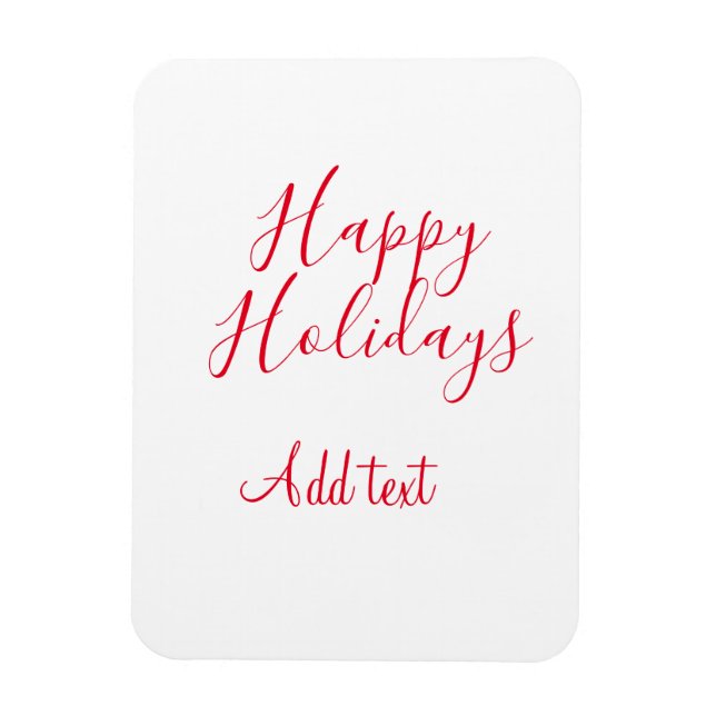 Íman Feliz feriado natalino simples mi (Vertical)