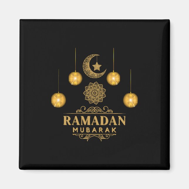 Íman Feliz Feriado Ramadan Kareem E Eid Mubarak 2023 (Frente)