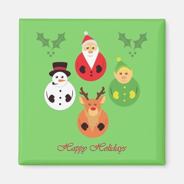 Íman Feliz Férias! (Frente)