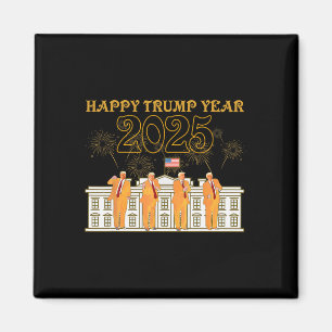 Íman Feliz Festa do Ano Trump 2025 Casa Branca Novo Pre