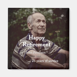 Íman Feliz foto de aposentadoria nome ano anos de servi