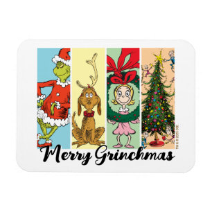 Íman Feliz Grinchmas Colagem de Férias