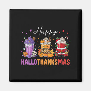 Íman Feliz Hallothanksmas de Halloween e Ação de Graças