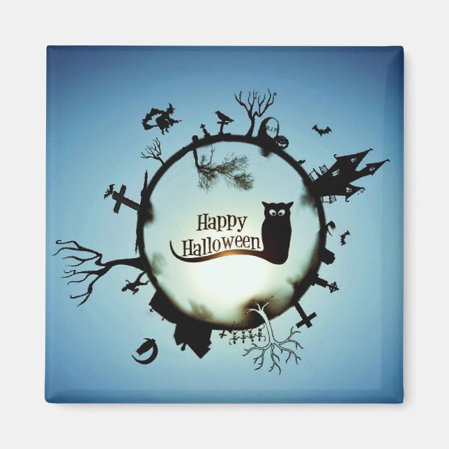 ÍMAN FELIZ HALLOWEEN! (Frente)