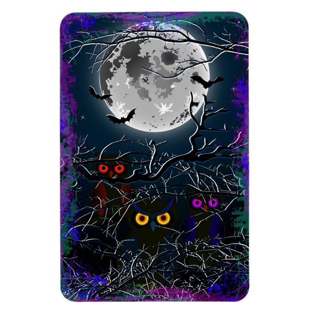 Íman Feliz Halloween do Premium Flexi Magnet (Vertical)