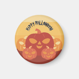 Íman Feliz Halloween! Ímã de Abóboras