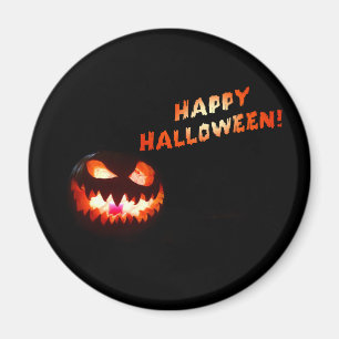 Íman FELIZ HALLOWEEN - Jack O-Lanterna brilhante