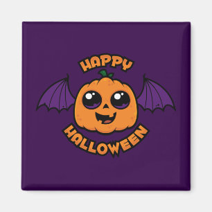 Íman Feliz Halloween Kawaii Pumpkin Spooky Cuteness