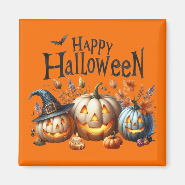 Íman Feliz Halloween Magnet (Frente)