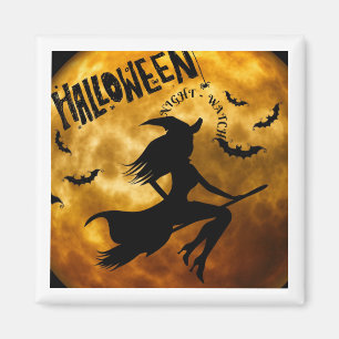 Íman Feliz Halloween Magnet, "Night Watch" 