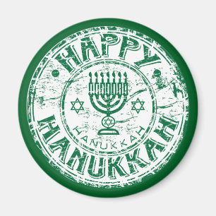 Íman Feliz Hanukkah Green