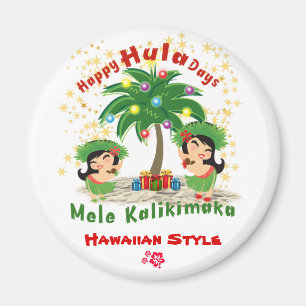 Íman Feliz Hula Days 3 Magnet