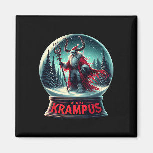 Íman Feliz Krampus Krampus Está Chegando Ao Horro Do Xm