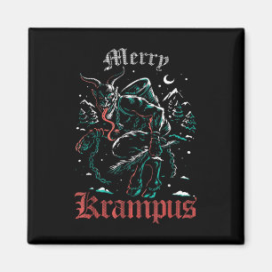 Íman Feliz Krampus Natal Xmas Horror Feio Malvado Pijam