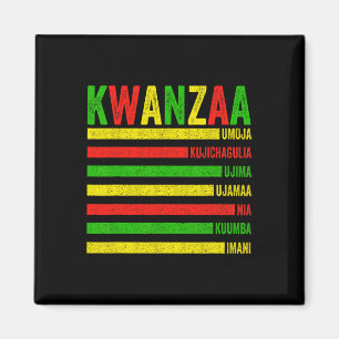 Íman Feliz Kwanzaa Sete Princípios De Homens Kwanzaa