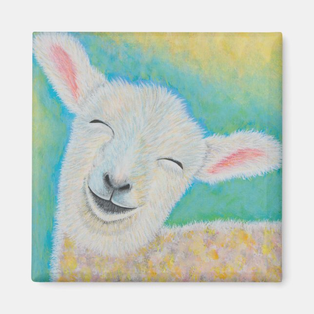 Íman Feliz Lamb (Frente)
