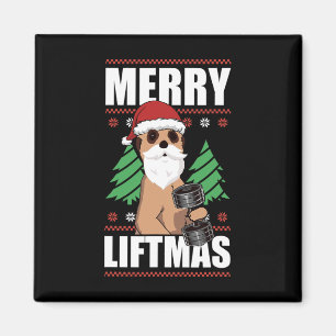 Íman Feliz Liftmas Natal Fortalecimento Treinamento Eng