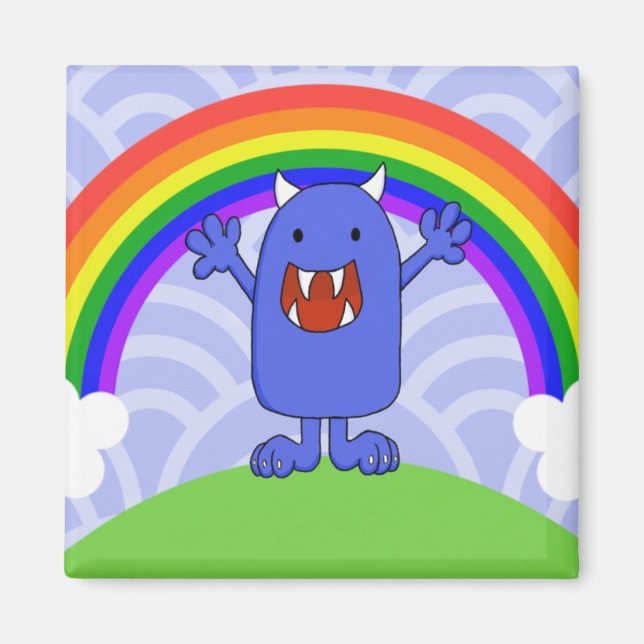 Íman Feliz Monstro (Frente)