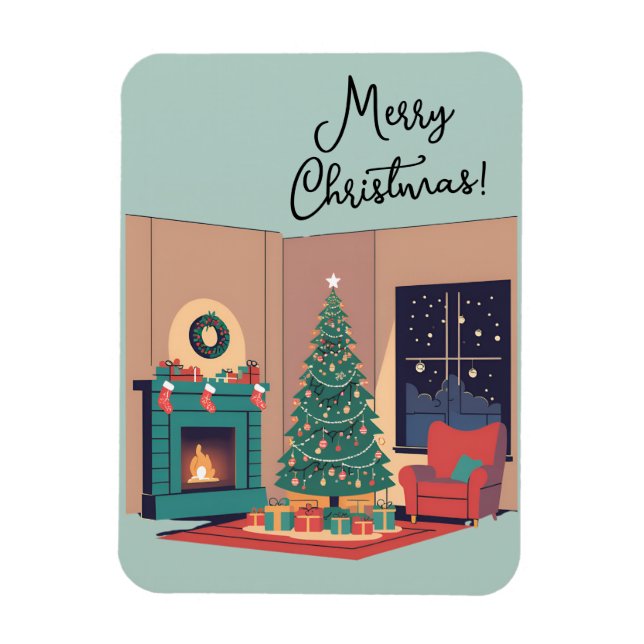 Íman Feliz Natal (Vertical)