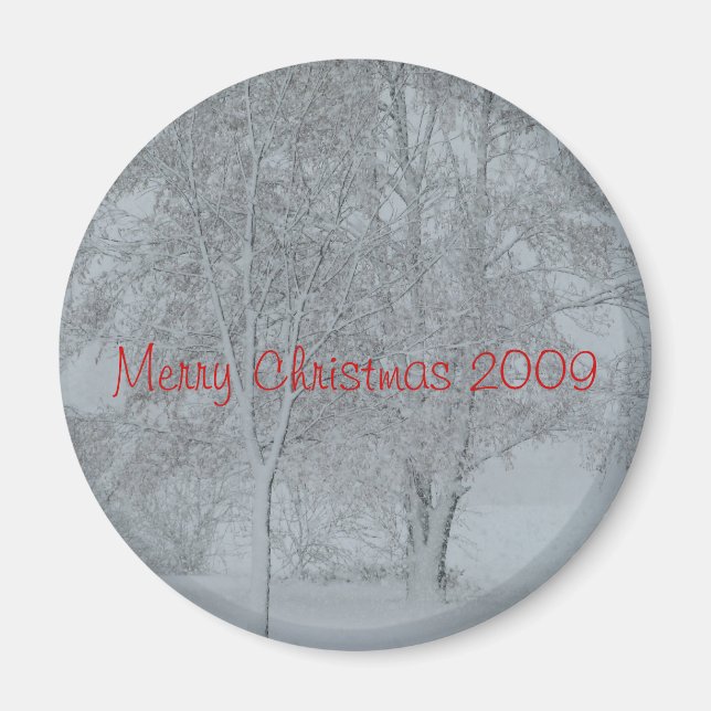 Íman Feliz Natal 2009 Magnet (Frente)