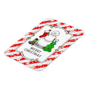 Íman Feliz Natal 2 Árvore de Neve