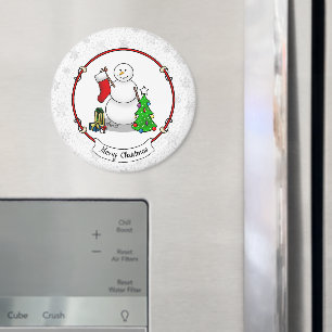 Íman Feliz Natal 2 Árvore de Neve