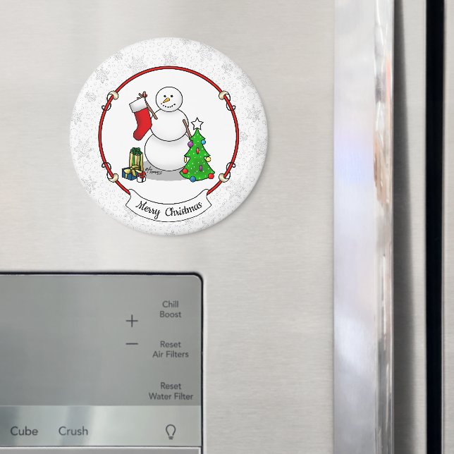 Íman Feliz Natal 2 Árvore de Neve (In Situ (Fridge))