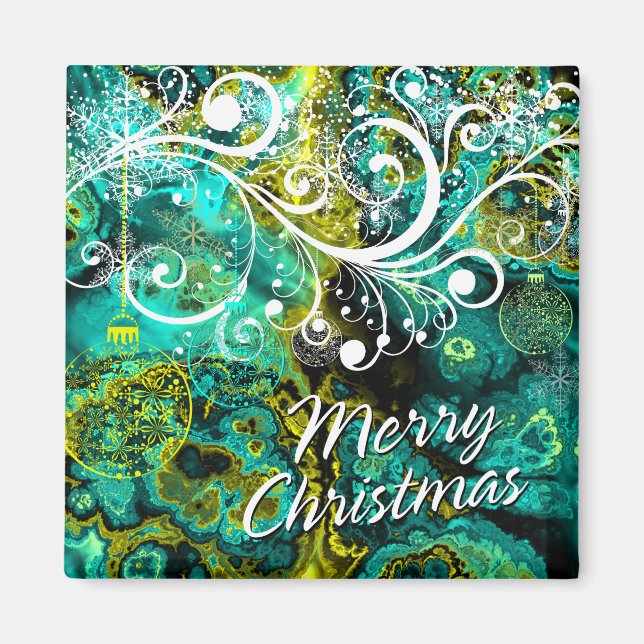Íman Feliz Natal 8 Magnet (Frente)