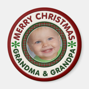 Íman Feliz Natal avó e foto do vovô