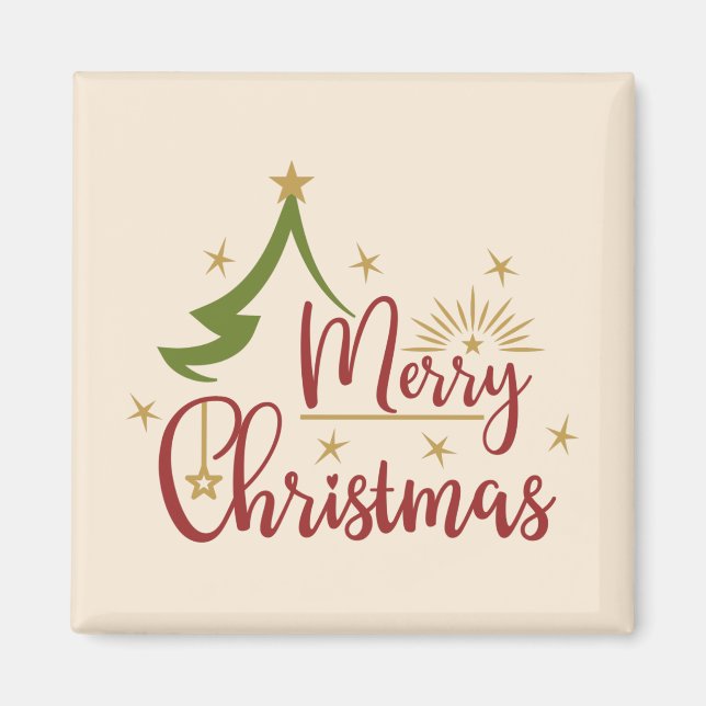 Íman Feliz Natal c/Árvore (Frente)