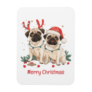 Íman Feliz Natal Cachorros