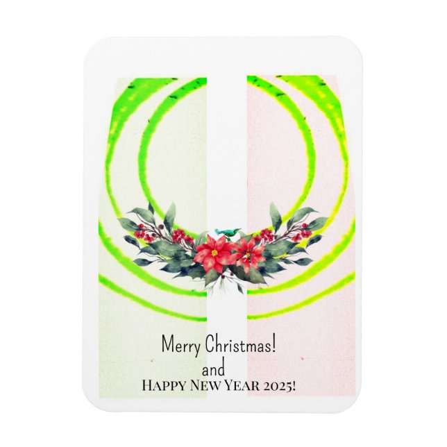 Íman Feliz Natal! Cartão (Vertical)