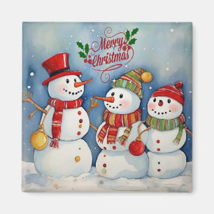Íman Feliz Natal, Celebração dos Bonecos de Neve