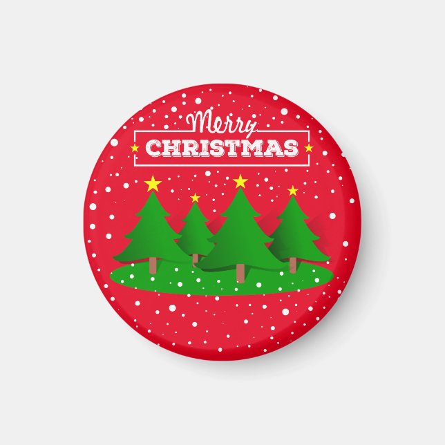 Íman feliz natal Celebrações (Frente)