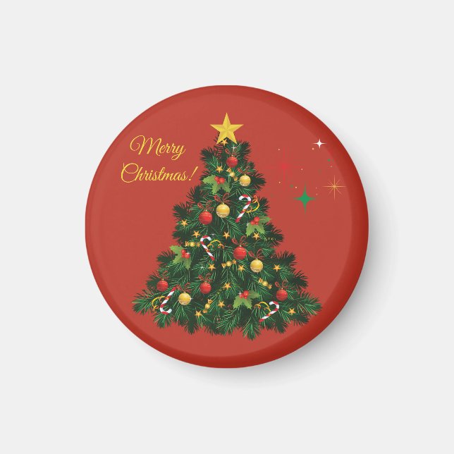 Íman Feliz Natal Clássico (Frente)