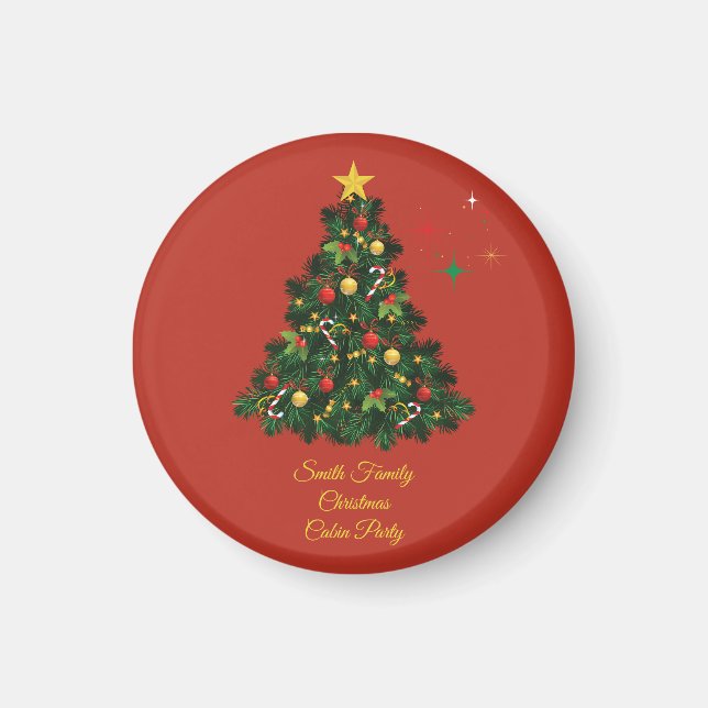 Íman Feliz Natal Clássico (Frente)