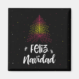 Íman Feliz Natal com bandeira espanhola
