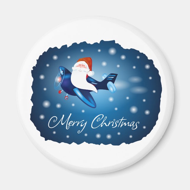 Íman Feliz Natal com Papais noeis (Frente)
