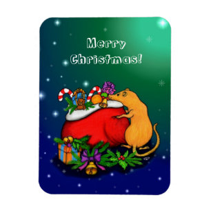 Íman Feliz Natal com Rat Prince