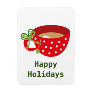 Íman Feliz Natal Cozy Tea