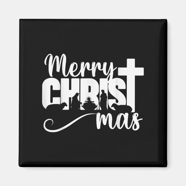 Íman Feliz Natal Cristão Jesus Natal (Frente)