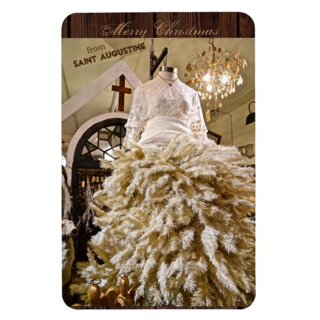 Íman Feliz Natal da Rua (Santo) Augustine Florida (Vertical)