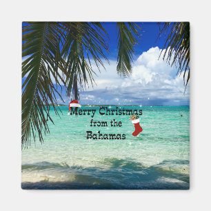 Íman Feliz Natal das Bahamas