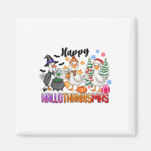 Íman Feliz Natal de Ação de Graças de Halloween HalloOb