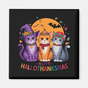 Íman Feliz Natal de Ação de Graças de Halloween HalloOb