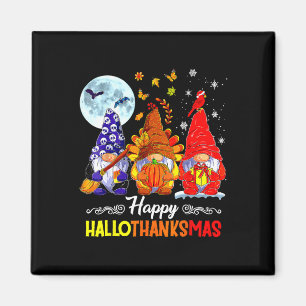 Íman Feliz Natal de Ação de Graças de Halloween HalloOb