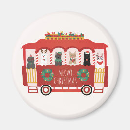 Íman Feliz Natal dos Gatos