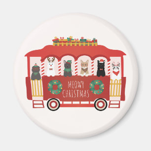 Íman Feliz Natal dos Gatos