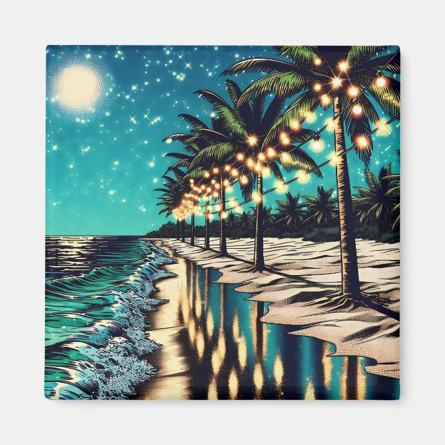 Íman Feliz Natal dos Pássaros Neves dos Eua (Frente)